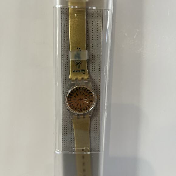 1996 Atlanta Olympics Swatch Watch- Vintage Centennial Olympics Swatch Watch NOS main image 9